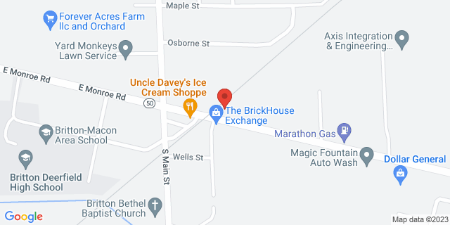 209 E Chicago Blvd, Britton, Michigan, MI, 49229-9998 Map