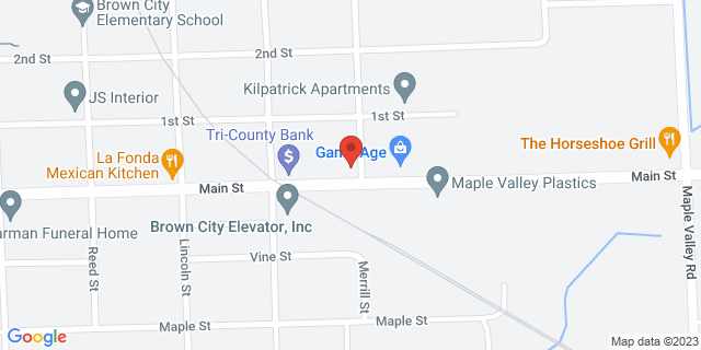 4160 Main St, Brown City, Michigan, MI, 48416-9998 Map