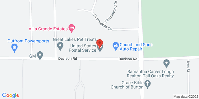 4465 Davison Rd, Burton, Michigan, MI, 48509-9998 Map