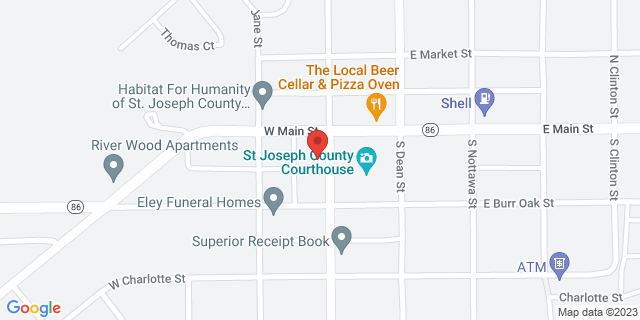 116 S Clark St, Centreville, Michigan, MI, 49032-9529 Map