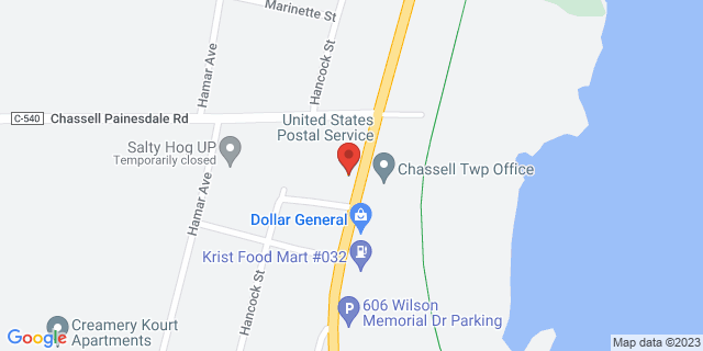 41951 Wilson Memorial Dr, Chassell, Michigan, MI, 49916-9021 Map