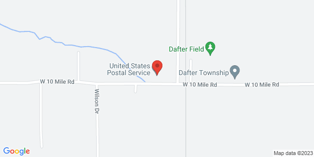 3082 W 10 Mile Rd, Dafter, Michigan, MI, 49724-9520 Map