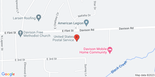 10290 Davison Rd, Davison, Michigan, MI, 48423-9998 Map