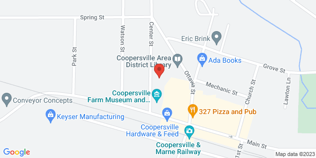 314 Center St, Coopersville, Michigan, MI, 49404-9998 Map