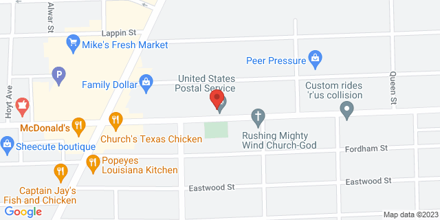 14461 E 7 Mile Rd, Detroit, Michigan, MI, 48205-9998 Map