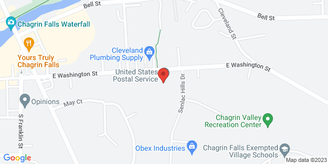 160 E Washington St, Chagrin Falls, Ohio, OH, 44022-9998 Map