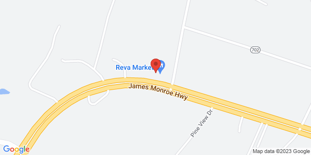 7005 James Monroe Hwy, Reva, Virginia, VA, 22735-9998 Map