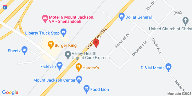 5240 Main St, Mount Jackson, Virginia, VA, 22842-9998 Map