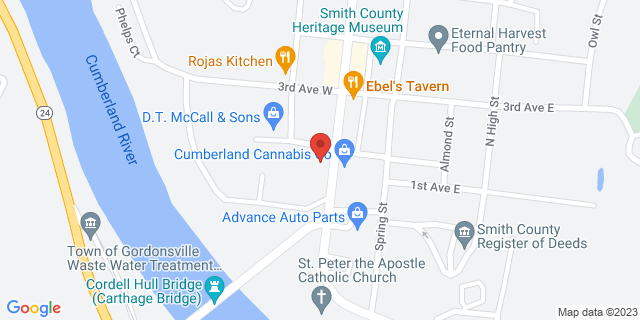 115 Main St N Frnt, Carthage, Tennessee, TN, 37030-9998 Map