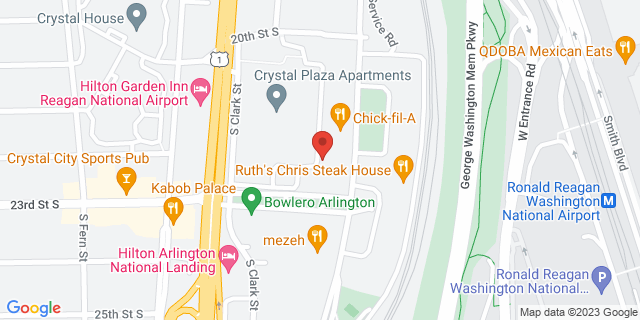 2180 Crystal Dr, Arlington, Virginia, VA, 22202-9922 Map