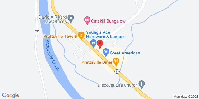 14546 Main St, Prattsville, New York, NY, 12468-9998 Map