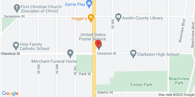 949 6Th St, Clarkston, Washington, WA, 99403-2668 Map