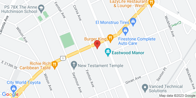 3482 Boston Rd, Bronx, New York, NY, 10469-9992 Map