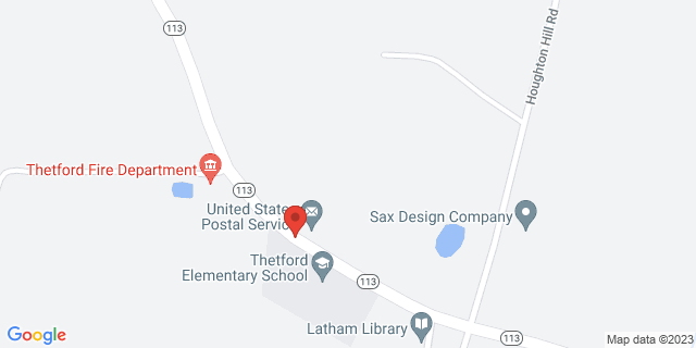 3956 Route 113, Thetford Center, Vermont, VT, 05075-9998 Map