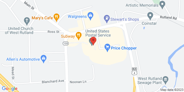 66 Westway Mall Dr, West Rutland, Vermont, VT, 05777-9998 Map