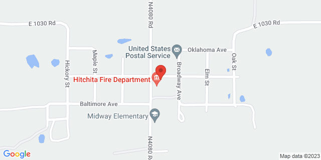 1 Broadway St, Hitchita, Oklahoma, OK, 74438-9998 Map