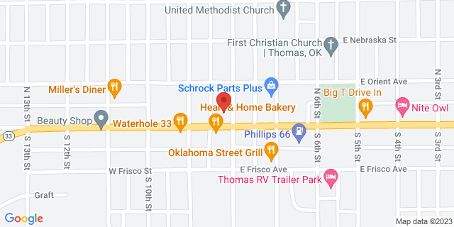 108 N Main St, Thomas, Oklahoma, OK, 73669-9998 Map