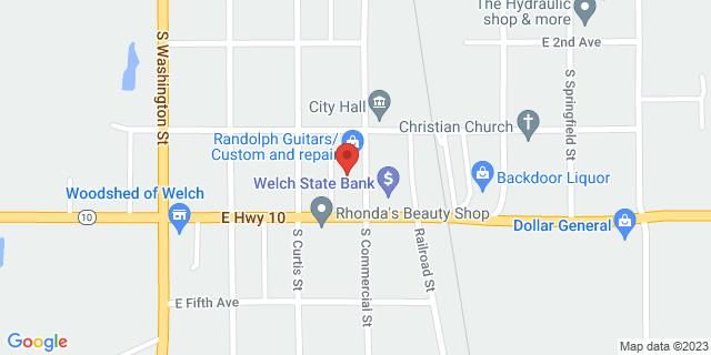 369 S Commercial St, Welch, Oklahoma, OK, 74369-9998 Map