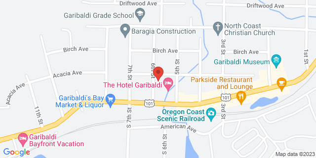 511 Acacia St, Garibaldi, Oregon, OR, 97118-9100 Map