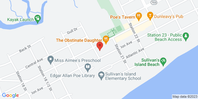 2061 Middle St, Sullivans Island, South Carolina, SC, 29482-8802 Map