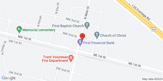 141 N Main St, Trent, Texas, TX, 79561-9998 Map