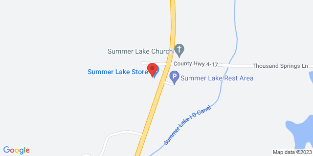 54128 Highway 31, Summer Lake, Oregon, OR, 97640-8715 Map