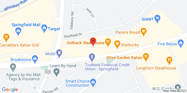 1138 Baltimore Pike, Springfield, Pennsylvania, PA, 19064-9998 Map
