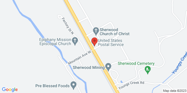 9769 Sherwood Rd, Sherwood, Tennessee, TN, 37376-9998 Map