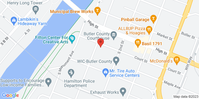 105 Court St, Hamilton, Ohio, OH, 45011-9998 Map