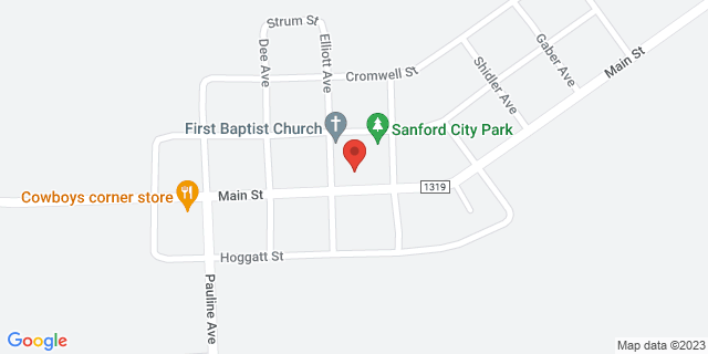 305 E Main St, Sanford, Texas, TX, 79078-9800 Map