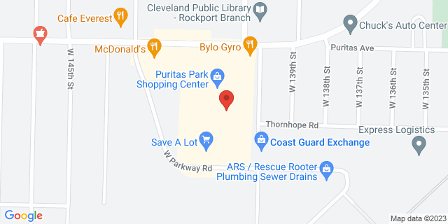 14039 Puritas Ave, Cleveland, Ohio, OH, 44135-9998 Map