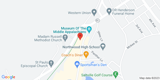 146 Palmer Ave, Saltville, Virginia, VA, 24370-9998 Map