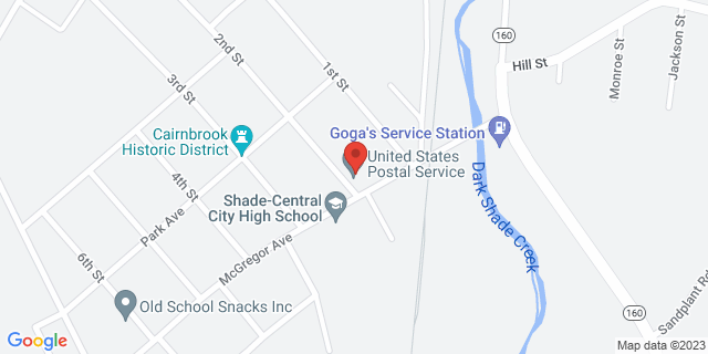 1 2Nd St, Cairnbrook, Pennsylvania, PA, 15924-9998 Map