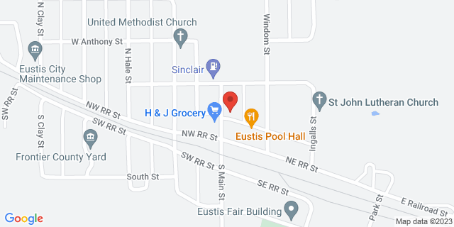 106 N Main St, Eustis, Nebraska, NE, 69028-3537 Map