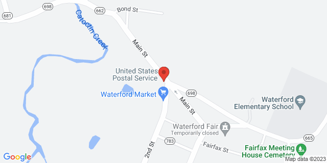 40175 Main St, Waterford, Virginia, VA, 20197-9997 Map