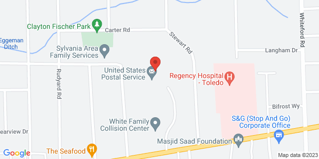 5745 Post Office Way, Sylvania, Ohio, OH, 43560-9998 Map