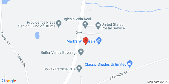 4 Rittenhouse Pl, Drums, Pennsylvania, PA, 18222-9998 Map