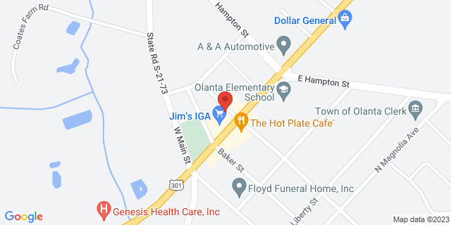 219 N Jones Rd, Olanta, South Carolina, SC, 29114-9998 Map