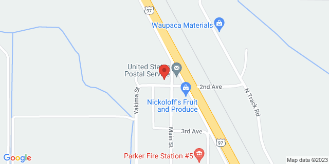 301 2Nd Ave, Parker, Washington, WA, 98939-9800 Map