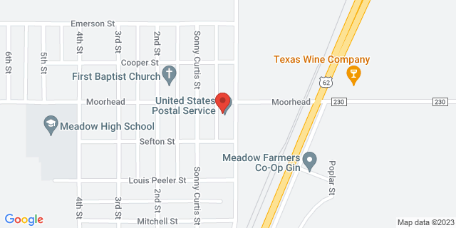 602 N Renfro St, Meadow, Texas, TX, 79345-9802 Map