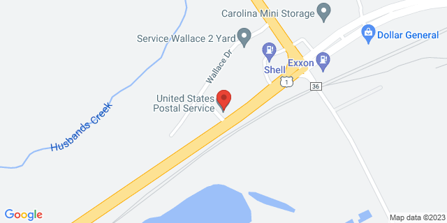 4130 Post Office Dr, Wallace, South Carolina, SC, 29596-9998 Map