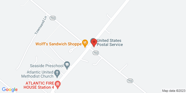 9561 Atlantic Rd, Atlantic, Virginia, VA, 23303-9998 Map