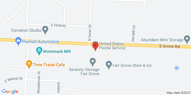 210 E Old Mill Rd, Fair Grove, Missouri, MO, 65648-9998 Map