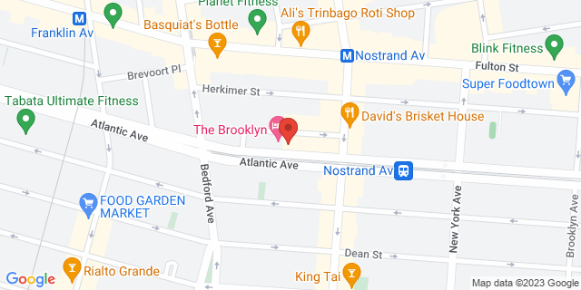 1205 Atlantic Ave, Brooklyn, New York, NY, 11216-9997 Map