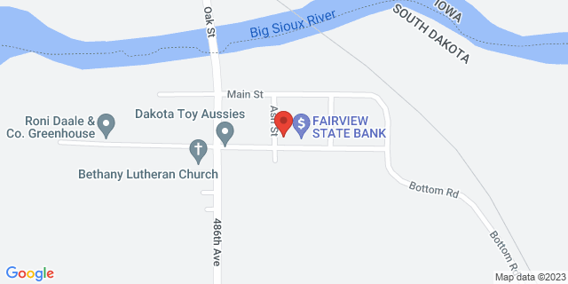 320 Lincoln Ave, Fairview, South Dakota, SD, 57027-9998 Map