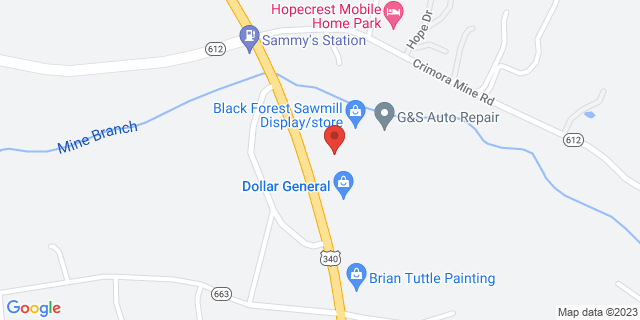 1805 E Side Hwy Ste 101, Crimora, Virginia, VA, 24431-9998 Map