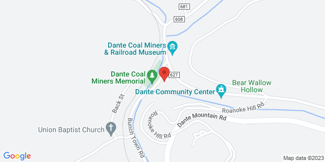 506 Bunchtown Rd, Dante, Virginia, VA, 24237-9998 Map