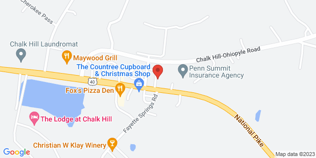 2963 National Pike, Chalk Hill, Pennsylvania, PA, 15421-1001 Map