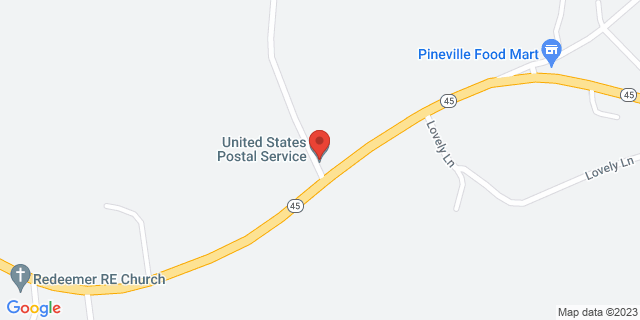 2080 Highway 45, Pineville, South Carolina, SC, 29468-9998 Map