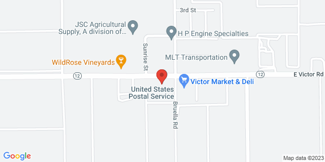 8958 E Highway 12, Victor, California, CA, 95253-9998 Map